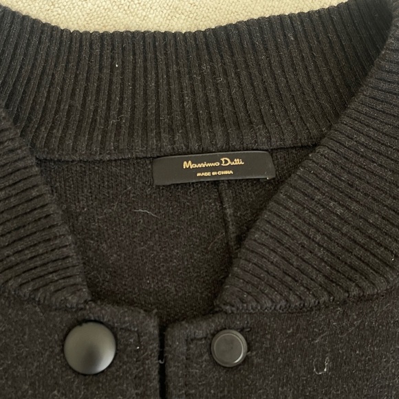 Massimo Dutti cropped bomber jacket - Picture 4 of 6